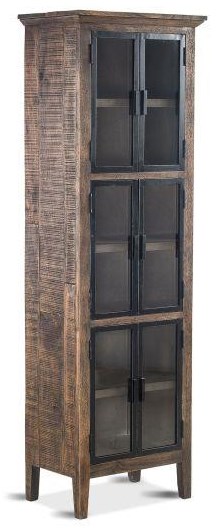 Tall skinny shop china cabinet
